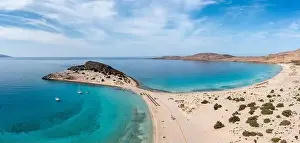 Elafonissos Prints: Elafonisos island, Simos Frangos double beach Peloponnese