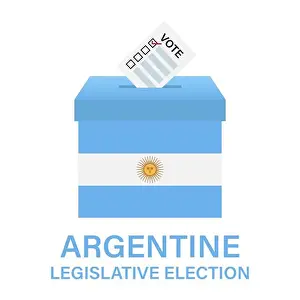 Independence Day Prints: Election in Argentina. Election Concept. Vector Illustration