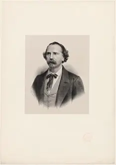 Emilio Naudin appears in a portrait lithograph by Jean-Baptiste Adolphe Lafosse dated 1862
