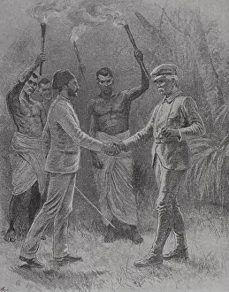 Shaking Hands Prints: Emin Pasha Relief Expedition (1887-1889)