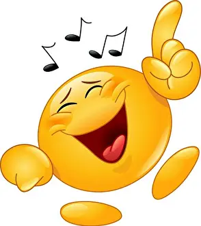 Emoji Prints: Emoticon dancing to music