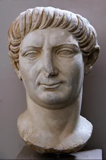 Ephesus Prints: Emperor Trajan, Archeological Museum of Ephesus at Selcuk