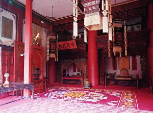 Chamber Prints: the Emperor's bridal chamber in the Palace of Earthly Tranquility in Forbidden City