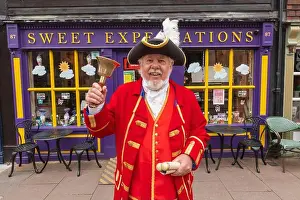 England, Kent, Rochester, Mike Billingham Town Crier for the Medway Towns