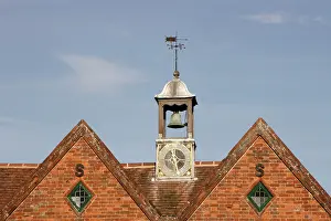 Tudor Prints: england the midlands warwickshire grounds and estate of packwood house tudor manor house heritage lapworth solihull