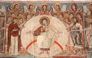 Medieval Art Prints: English: Ananuri mural. Middle Ages. Unknown 43 Ananuri mural 7
