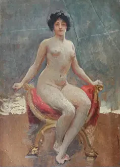 Unknown Artist Prints: English: Anna Caria by an unknown painter (between 1880 and 1914)