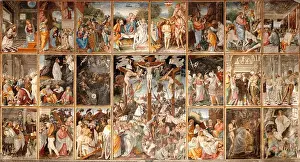 English: Gaudenzio Ferrari, Stories of life and passion of Christ, fresco, 1513, Church of Santa Maria delle Grazie, Varallo Sesia (VC), Italy