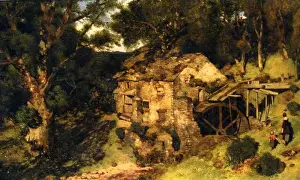 1840s Prints: English: landscape painting by William James Blacklock (d 1848)