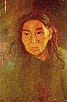 Native Americans Prints: English: Martha Simon, Last of the Narragansetts