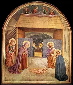 Holy Family Prints: English: Nativity (Cell 5). between 1440 and 1441