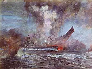 Warfare Prints: English: Painting by J.C. Schmitz-Westerholt