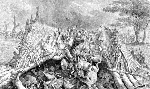Southern Africa Prints: English: The Pit at the Extremity of the Hopo