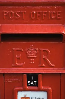 Post Box Prints: English post box