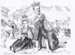 Carl Prints: English: Prince Carl of Sweden and Ingeborg spread calm and harmony among the Norwegian rams