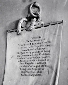 Kingston Prints: English: Sacred to the Memory of Augustus Leveson Gower