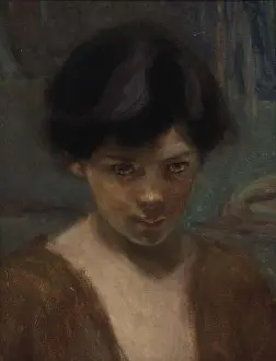 Sketching Prints: English: Study, Head of a Boy. circa 1900 18 Alice-pike-barney-27