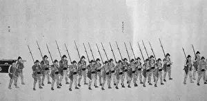Samurai Prints: English: Takeda Han soldiers in the first Choshu expedition