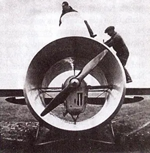 Front View Prints: English: Front view of Stipa-Caproni experimental aircraft