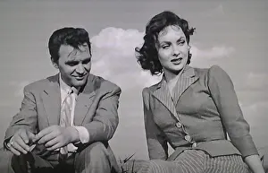 Release Prints: English: Woman of Rome (1954) Italiano: Franco Fabrizi e Gina Lollobrigida ne La romana (Zampa) 1954