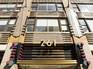 Front Prints: Entrance, 261 Fifth Avenue, NYC