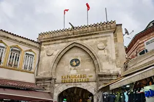 Bazaar Prints: Entrance of Grand Bazaar in Istanbul