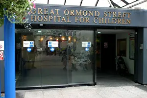 Ward Prints: The entrance Great Ormond Street Hospital for Children London England