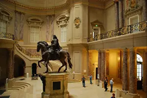Exhibits Prints: Entrance hall Bode Museum Museum Island Berlin Germany