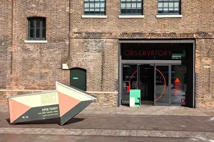Of The Prints: Entrance to the Observation, exhibition space at UAL: Central Saint Martins