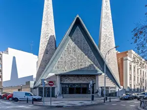 Sight Seeing Prints: Entrance to Parish of the Blessed Sacrament