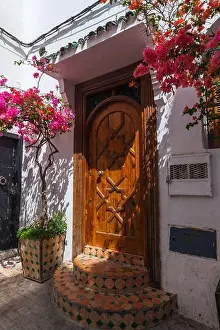 Chefchaouen Prints: entrance to a traditional Moroccan building