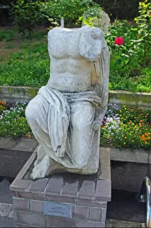 Scalpture Prints: Erkek Heykeli, Roman Statue, Ankara Turkey