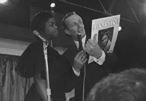 1960 Prints: Ernestine Anderson and McDonald Hobley, Album Launch 1960