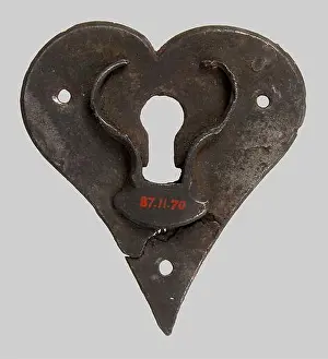Functional Prints: Escutcheon Plate early 15th century German. Escutcheon Plate 468889