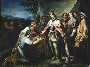 Castile Prints: Español: La obra representa al rey Fernando III de Castilla