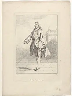 Estampes de costumes, 1744, Pl 3 (500) According to Act of Parliament 1744 Manufacturer : print maker