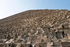 Afterlife Prints: An estimated 2.3 million limestone blocks make up the Great Pyramid of Giza (Pyramid of Khufu)