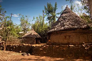 Defensive Prints: Ethiopia, Karat-Konso, Gamole walled village