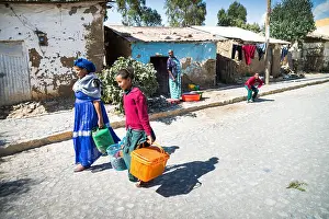 Central City Prints: ethiopia street scenes, Mekele or Mekelle, Ethiopia, Africa