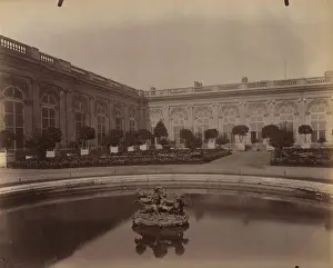 Outdoor Photography Prints: Eugène Atget's 1905 photograph shows the Grand Trianon at Versailles