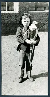Geschichte Prints: Europa, Deutschland, Hamburg, Einschulung eines Jungen