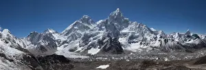 Everest Prints: Everest Himalayan Range. View from Kala Pattar mountain