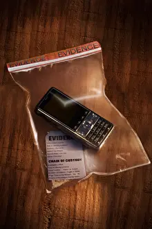 Evidence Prints: Evidence from a crime scene