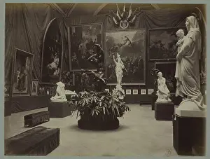 1874 Prints: Exhibition at the Palais de l'Industrie des works d'art commanded by the City of Paris at the Palais des