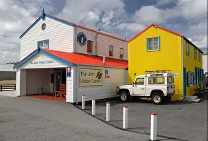 25th Prints: Exterior of the Jetty Visitor Centre and the Pod Gift Shop