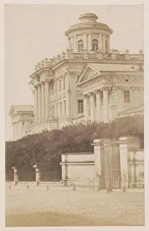Travelogue Prints: Exterior of the Roumiantzoff Museum in Moscow; Moskwa museum