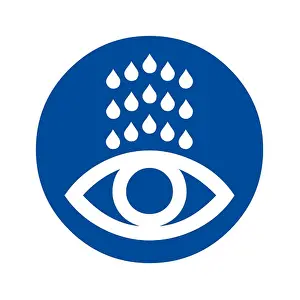 Urgency Prints: Eye wash station icon