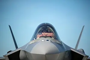 Assigned Prints: An F-35 pilot assigned to the 158th Fighter Wing