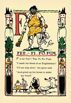 Little Girl Prints: F for Fee, Fi, Fo, Fum