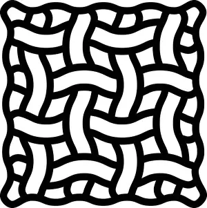 Miscellaneous Prints: Fabric Vector Icon Design Illustration